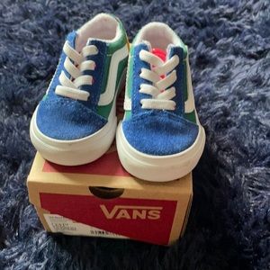 Never worn Toddler Vans